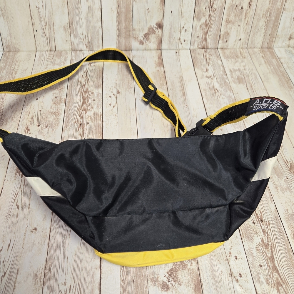 Pittsburgh Steelers Fanny Pack NFL Team A.D.S. Sports Fanny Pack Belt Bag Black - Picture 7 of 15